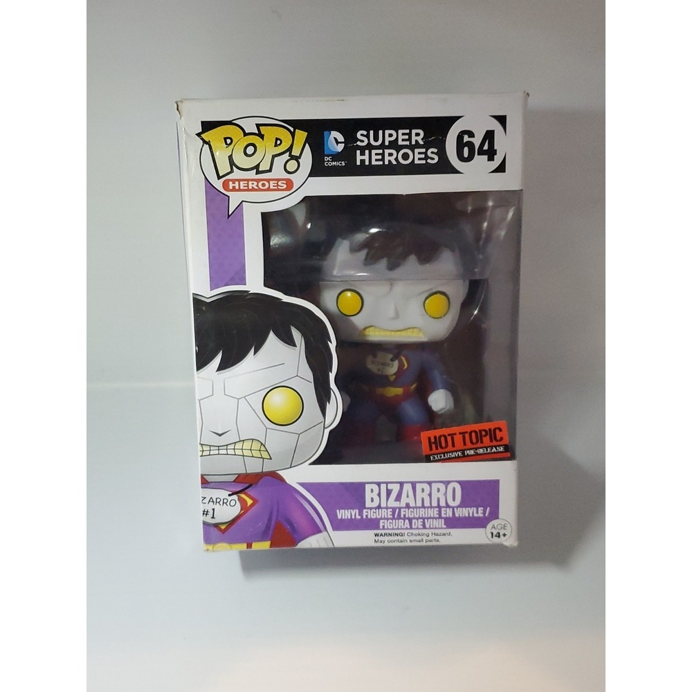 Funko Pop! DC Super Heroes #64 Bizarro Hot Topic Exclusive Pre-Release